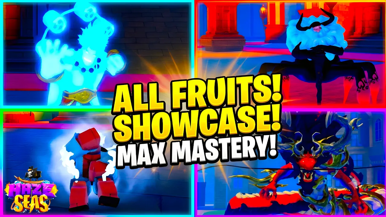 Haze Seas wiki — fruits weapons races bosses database